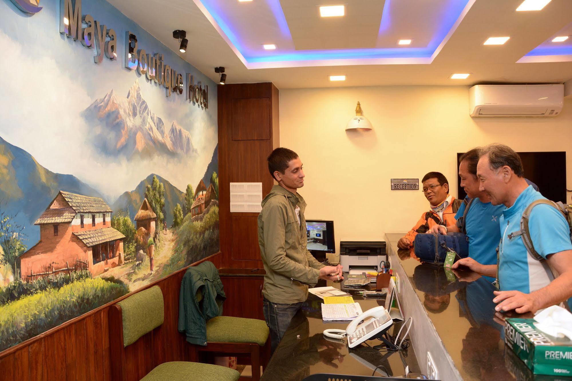 Maya Boutique Hotel Kathmandu Ngoại thất bức ảnh