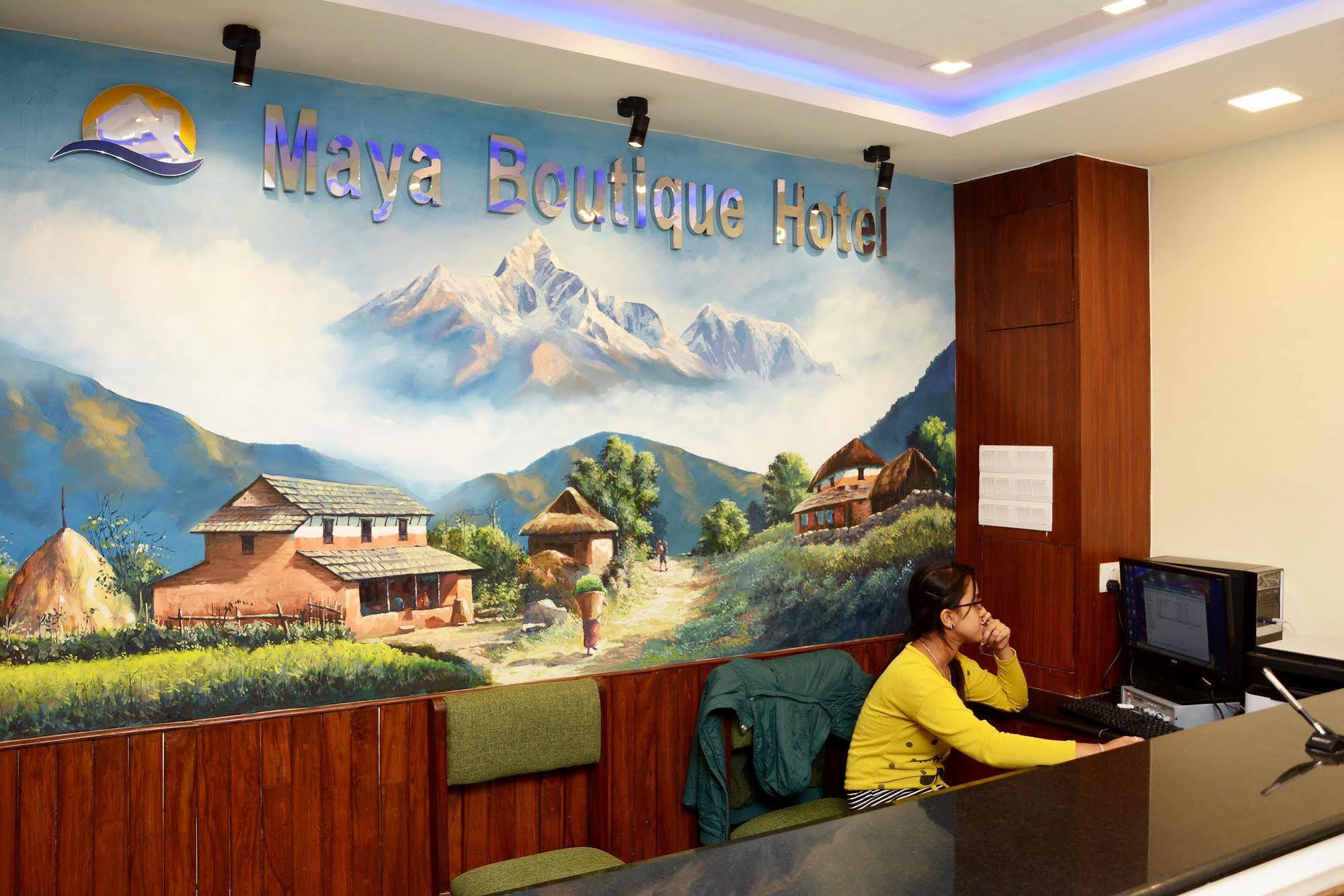 Maya Boutique Hotel Kathmandu Ngoại thất bức ảnh