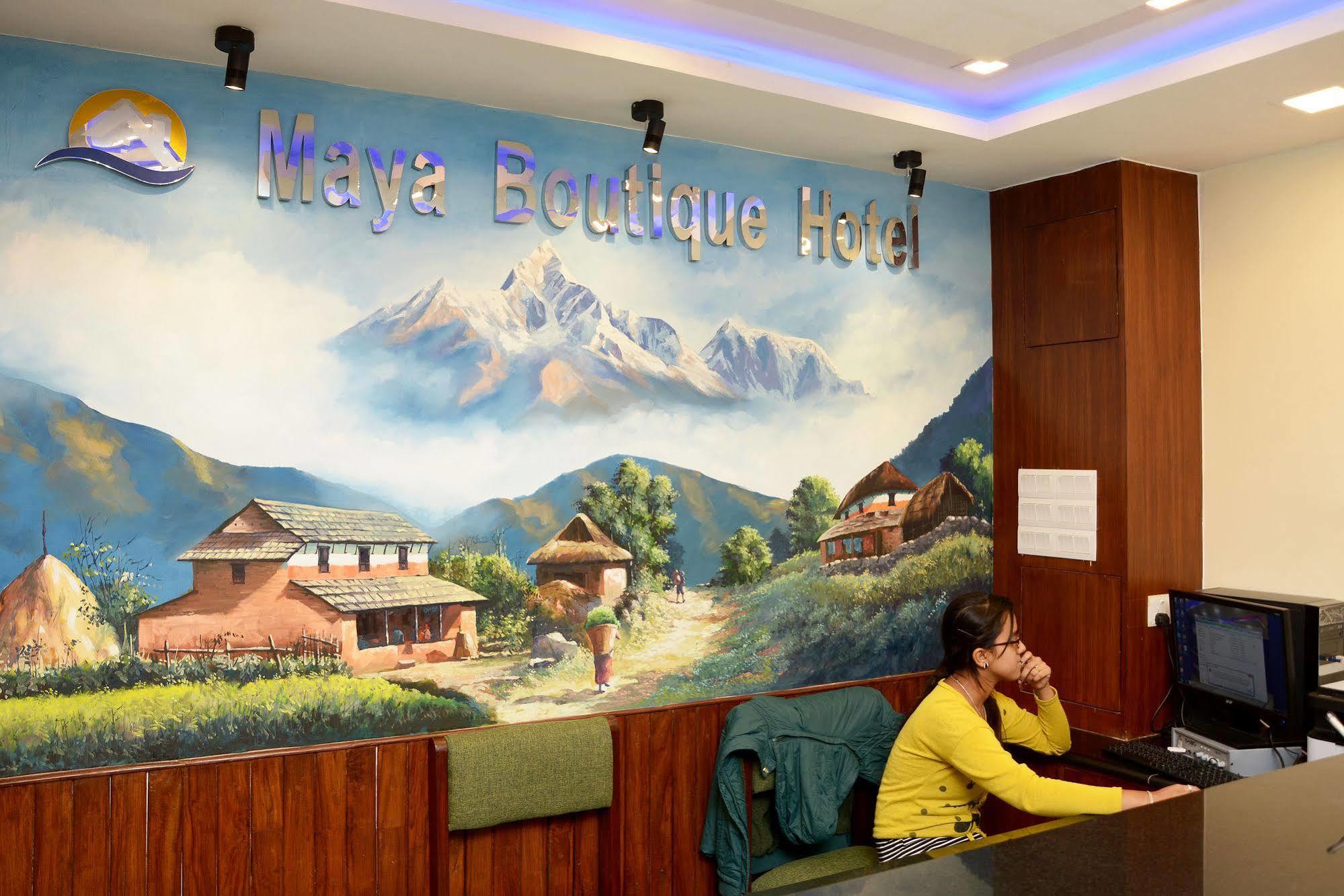 Maya Boutique Hotel Kathmandu Ngoại thất bức ảnh
